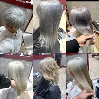 セミロング 坂本 優輝のヘアスタイル