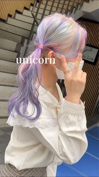 ロング カラー Selenehair 三条本店のヘアスタイル