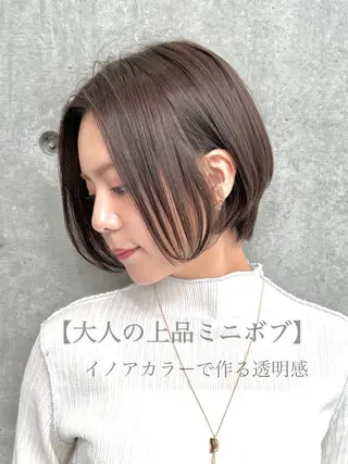 ショート 大人美人ショート 杉浦主馬のヘアスタイル