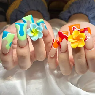 ネイル Nail ヌシん家 AKANEのネイルデザイン