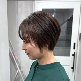 ショート カラー ハイトーン/ウルフ /エクステ/ましろのヘアスタイル