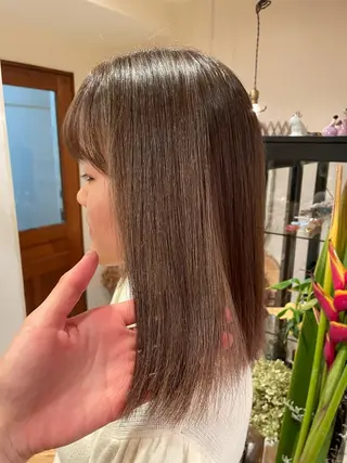 ミディアム カラー ⚪️ISHIZUKA AOI⚪️のヘアスタイル