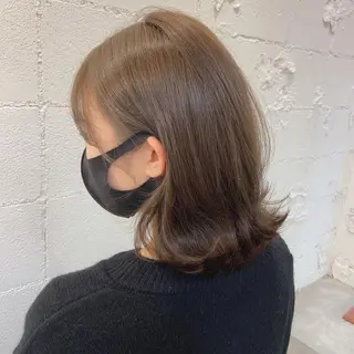 ミディアム 韓国カットパーマ✂︎ Toshiのヘアスタイル
