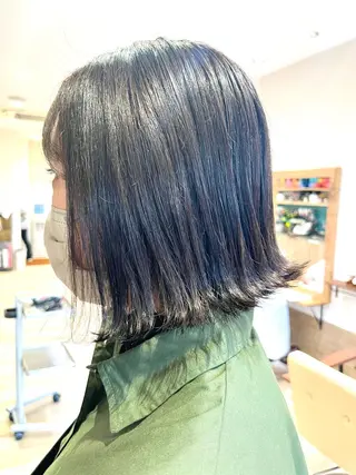 ミディアム カラー レイヤーカット×艶髪 /Ayanaのヘアスタイル