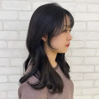 セミロング カラー abilita AZUSAのヘアスタイル