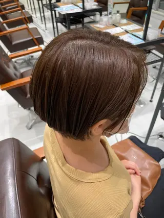 ショート カラー 新田 杏梨のマツエク・マツパデザイン