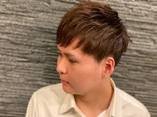 ショート メンズ 浅見 天翔のヘアスタイル