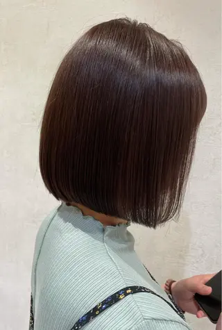 ミディアム カラー/レイヤー/ 髪質改善/PAAQのヘアスタイル