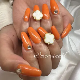 ロング カラー メンズ キッズ ネイル アイブロウ INFINITY所属・INFINITY nailのネイルデザイン