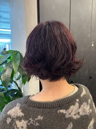 ショート パーマ Ｖｉｏｔ  銀座 樋口 桃佳のヘアスタイル