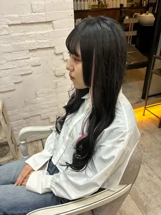 メンズ/ヘアセット/ 顔周りレイヤー/💶のヘアスタイル