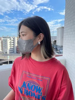 ショート カラー メンズ特化 パーマ/オザワのヘアスタイル