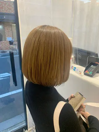 ショート ボブ/美髪矯正 /佐藤　奈巳のヘアスタイル