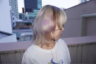 ショート yll所属・似合わせ/ハイトーン /中目黒/さくらのヘアスタイル