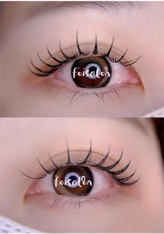 マツエク・マツパ foi by eyeartistsのマツエク・マツパデザイン