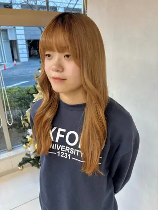 ロング Iris by artina 武蔵小杉店【イリス バイ アルティナ】所属・🎼レイヤー/顔周り カット/nene♬のヘアスタイル