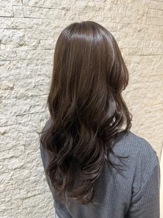 ロング カラー メンズカット￤パーマ 🍒yuzuka🍒のヘアスタイル