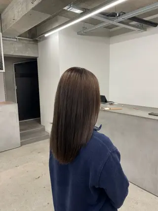 ロング en:s【新潟万代】 🌈川瀬瑠那のヘアスタイル