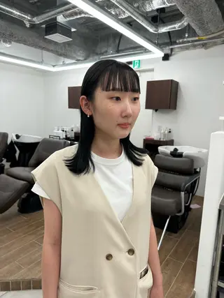 ミディアム カラー キッズ オトナヘア🌸 harukaのヘアスタイル