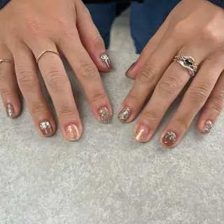 ネイル 🤎Two ERI🤎のネイルデザイン