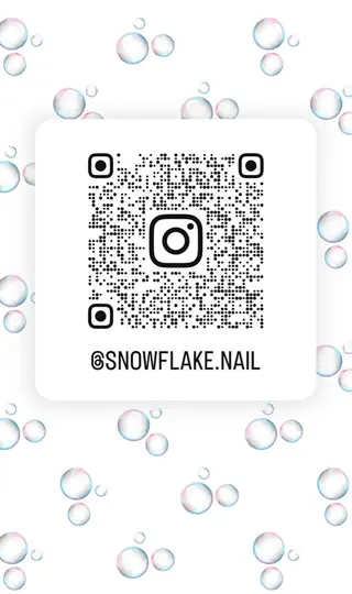 Snow flake 🫧YUKIのネイルデザイン