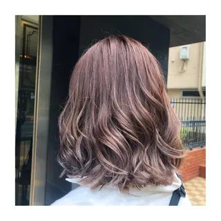 ミディアム カラー 小森谷 亮太のヘアスタイル