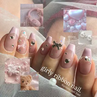 ネイル Fumi ポップ/ナチュラルのネイルデザイン