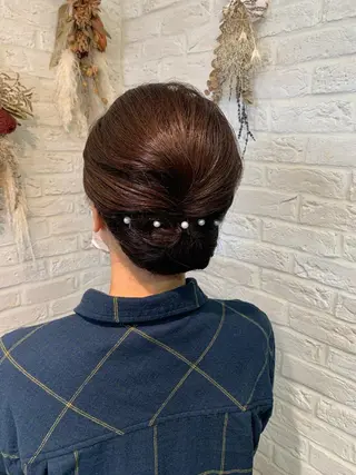 ヘアアレンジ hair room HARU所属・伊藤 栄子のヘアスタイル