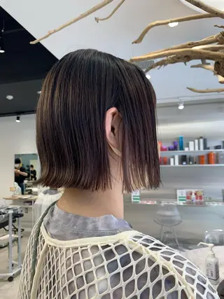 ショート 平野 優奈のヘアスタイル