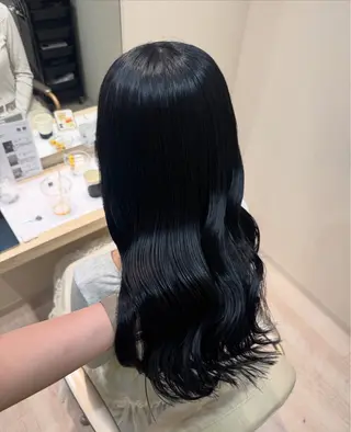 ロング mina .のヘアスタイル