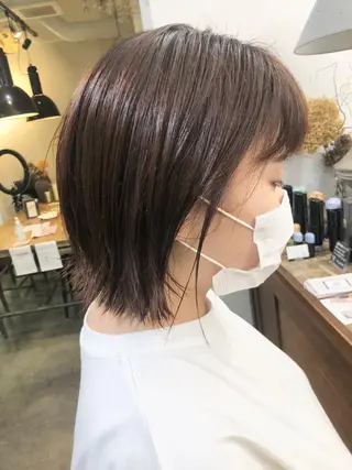 ショート カラー 千葉 郁也のヘアスタイル
