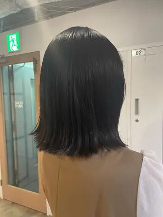 ミディアム カラー ヘアアレンジ CEINE loq ‪🍒なつきのヘアスタイル