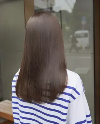 セミロング Salowin銀座suite店所属・美髪縮毛矯正/髪質 改善カラー/寺倉海人のヘアスタイル