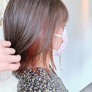 ショート カラー ヘアアレンジ JYUNESU表参道所属・似合わせhair🔸 アサダ　タカコ🔸のヘアスタイル