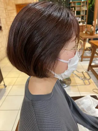 ショート カラー ハイトーンカラー🩵 耳ツボジュエリー👂のその他イメージ