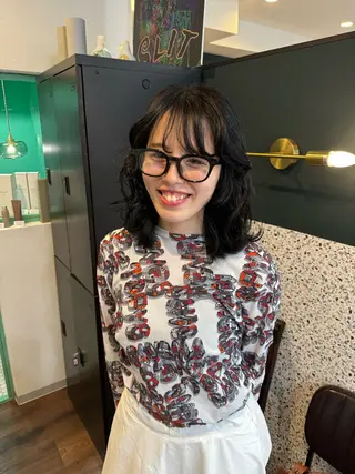 ミディアム ハッシュカット🎀 MIYU💖のヘアスタイル