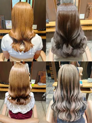 セミロング 美髪縮毛矯正/ 髪質改善/愛敬響のヘアスタイル