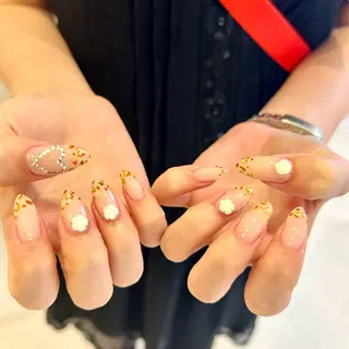 ネイル 🫧飛山琉桜/二条 ネイルアート/束感のマツエク・マツパデザイン