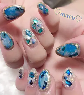 ネイル まるみ ♡のネイルデザイン
