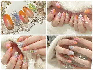 ネイル フルリール 【プライベートサロンのネイルデザイン