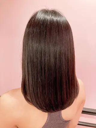 ミディアム カラー パーマ ✨髪質改善縮毛矯正✨ 宇田川修平のエステ・リラクイメージ