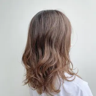 ミディアム カラー 工藤 惇のヘアスタイル