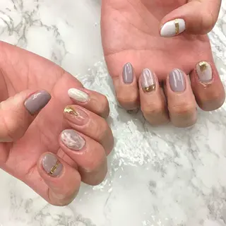 ネイル 岸本 みなみのネイルデザイン