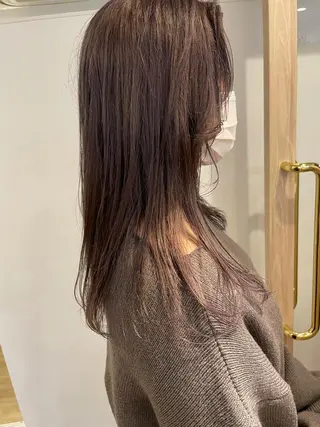 カラー 大迫 江梨のヘアスタイル