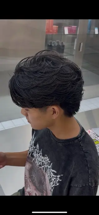 パーマ メンズ fifth PARK メンズサロン【フィフス パーク】【1月15日NEW OPEN】所属・小尾 優然のヘアスタイル