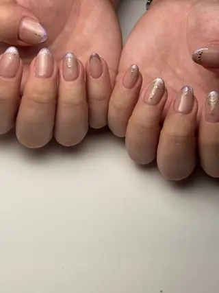 ネイル sunny nail所属・sunny ニュアンス/手描き/のネイルデザイン