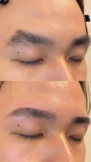 アイブロウ プラスエイト新宿店所属・メンズアイブロウ 山野の眉毛・アイブロウイメージ