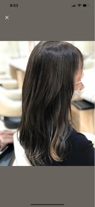 ロング カラー 髪質改善縮毛矯正 💎TOMOのヘアスタイル