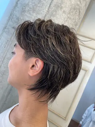 ショート カラー メンズ ⚾️横浜メンズカット 阿部龍馬🍺🍔のヘアスタイル