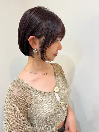 ショート Ling K所属・古川 華那のヘアスタイル